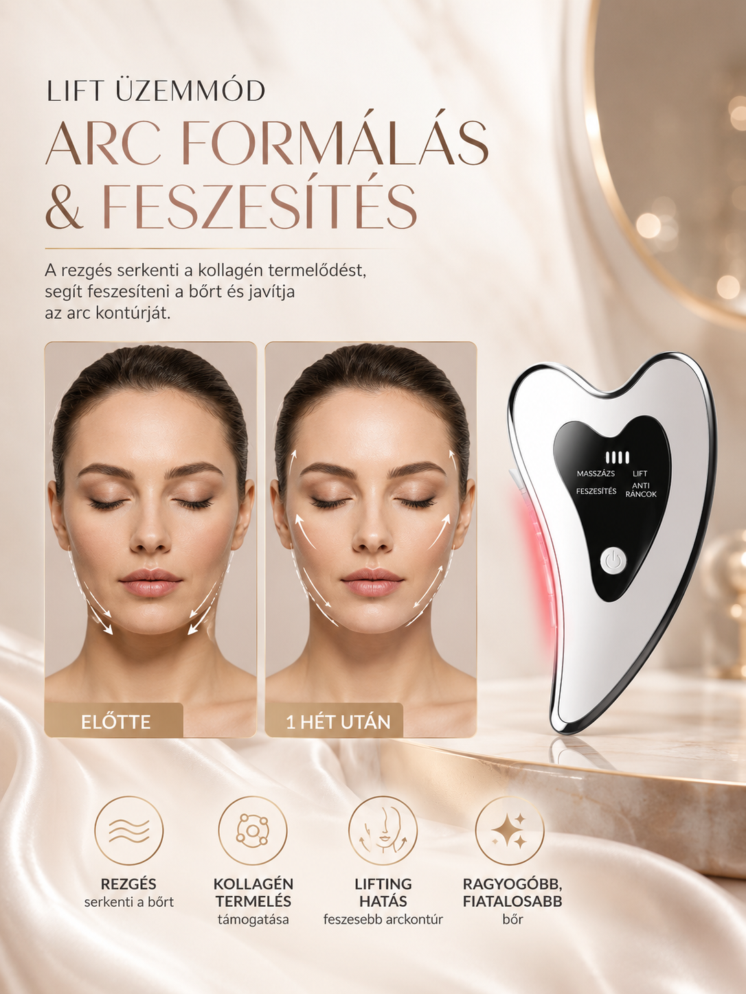 GlowForm Elektromos Gua Sha